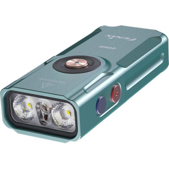 Фонарь-брелок FENIX E06R бирюзовый