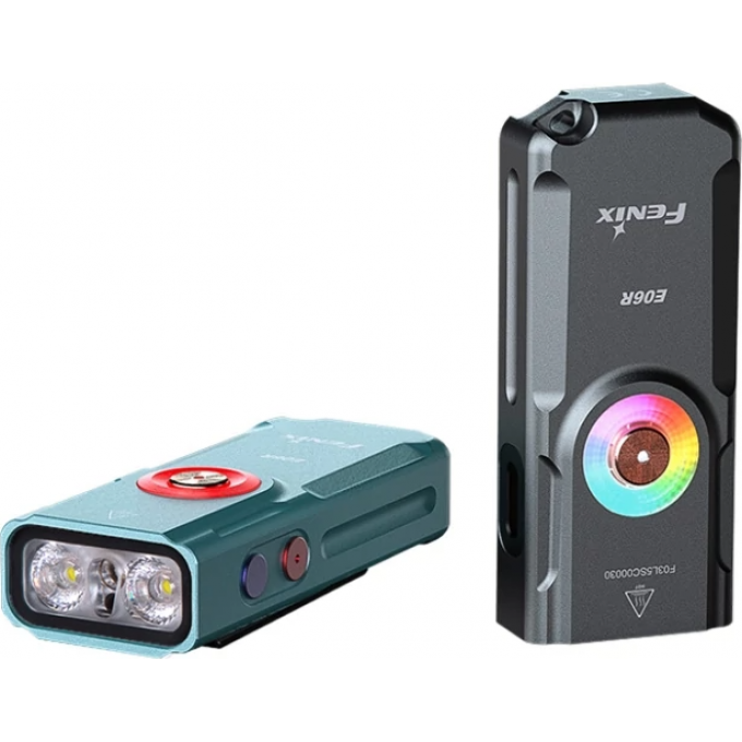 Фонарь-брелок FENIX E06R серый E06RGY