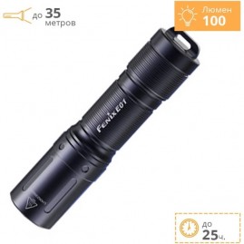 Фонарь FENIX E01 V2.0 черный Фонарь FENIX E01 V2.0 черный