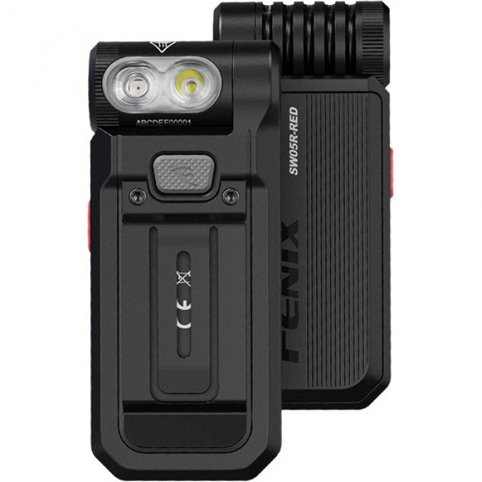 Фонарь FENIX SW05R-RED черный SW05R-REDbk