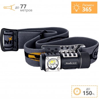 Налобный фонарь FENIX HL50 CREE XM-L2 (Т6) Налобный фонарь FENIX HL50 CREE XM-L2 (Т6)