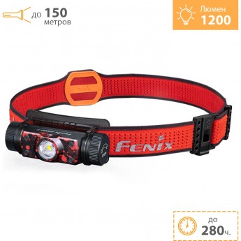 Налобный фонарь FENIX HM62-T магма + Подарок Налобный фонарь FENIX HM62-T магма + Подарок