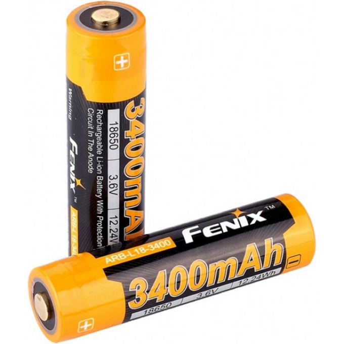 Аккумулятор 18650 FENIX mAh Li-Ion USB Charge ARB-L18-3400U